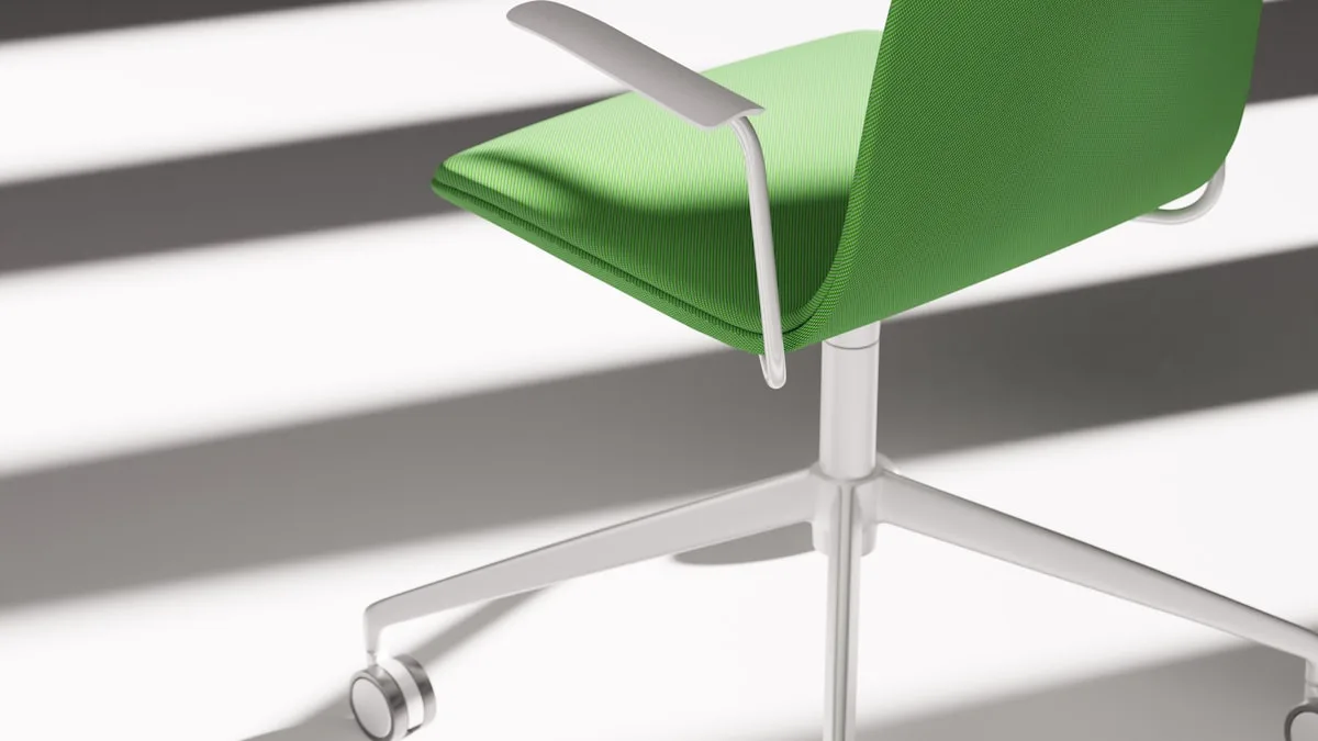 Cadeira ergonômica moderna em design contemporâneo